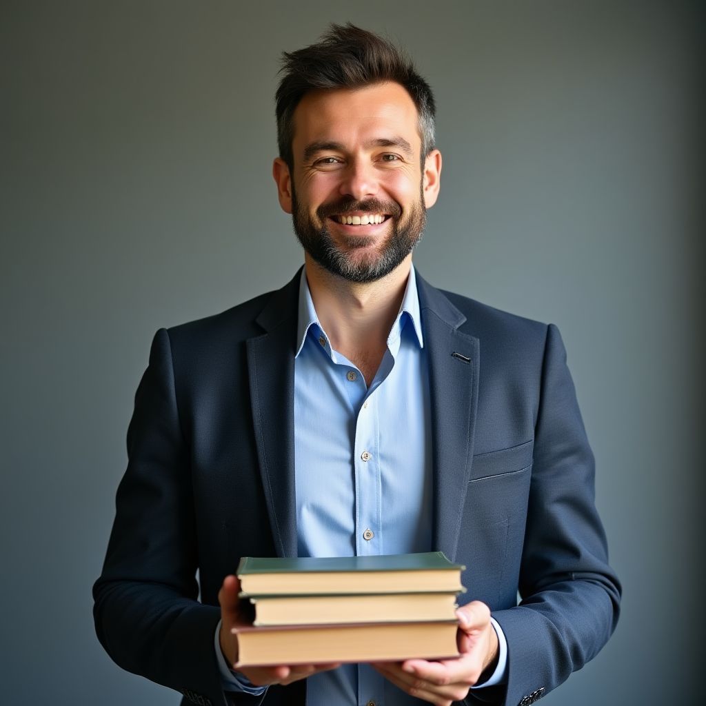 Retrato del profesor David Miller