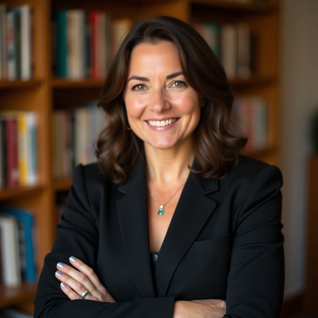 Retrato de Emily Clark, Directora Académica